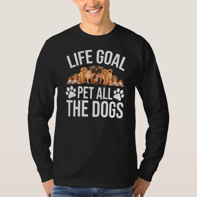 Camiseta Perro perro refugio de vida Mascota perros perro p (Anverso)