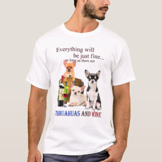 Camiseta Perro personal Chihuahua Mamá Papá Gracioso Vintag