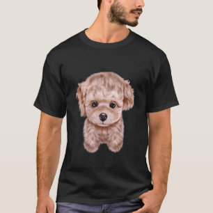 Camiseta Perro picante de juguete de crema blanda
