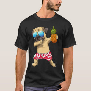 Camiseta Perro picante Perro picante Piña Fruta Tropical Su