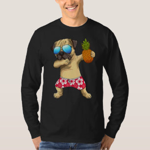 Camiseta Perro picante Perro picante Piña Fruta Tropical Su