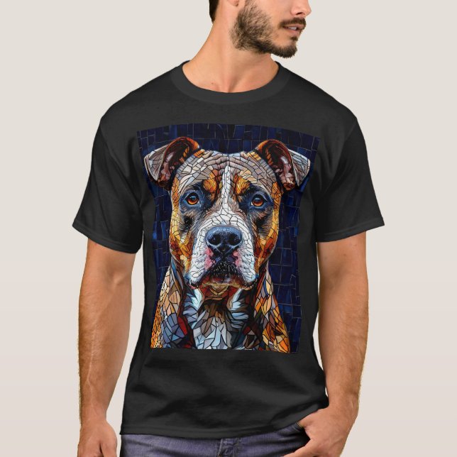 Camiseta Perro Pitbull (Anverso)