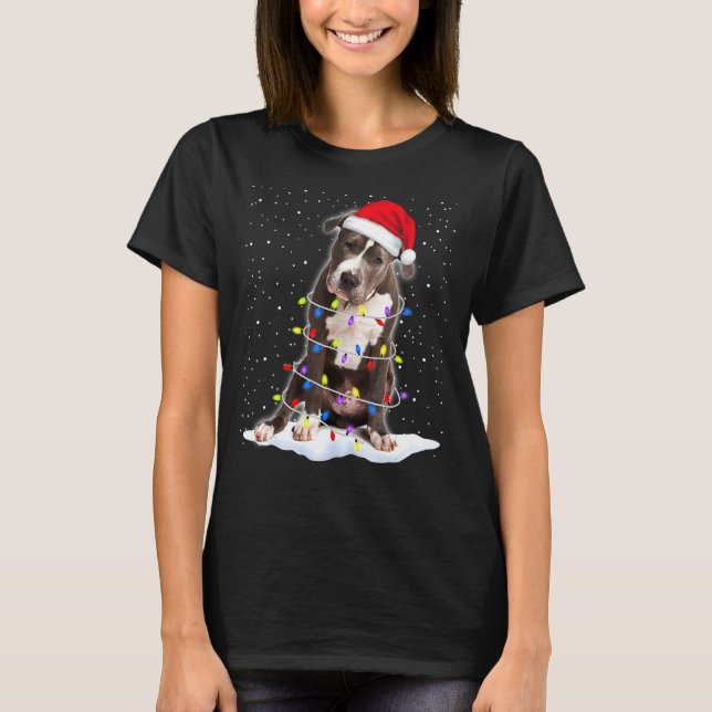 Camiseta Perro Pitbull 2 (Anverso)