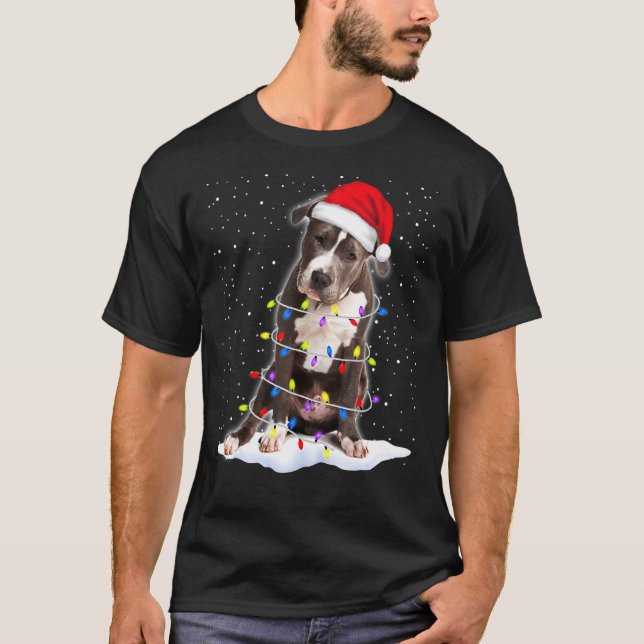 Camiseta Perro Pitbull 2 (Anverso)