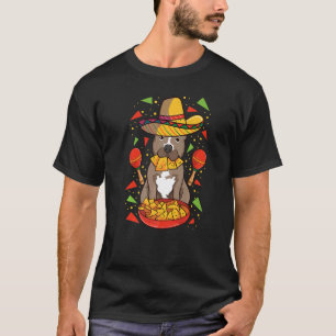 Camiseta Perro Pitbull Mexicano Para Mexicanos Y Amor De Pi