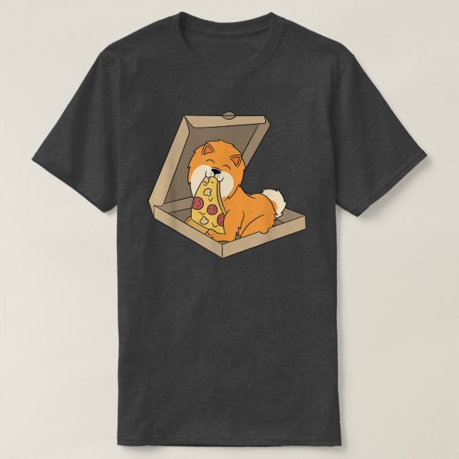Camiseta Perro Pomerania 4348 (Diseño del anverso)