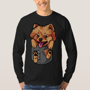Camiseta Perro Pomerania Dueño De Perro Me Encanta Mi Pomer