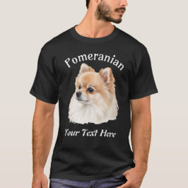Camiseta Perro Pomerania Personalizable