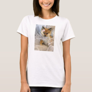 Camiseta perro pomeranian lindo