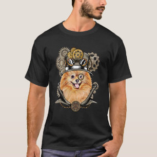 Camiseta Perro Pomeraniano de estilo victoriano medieval St