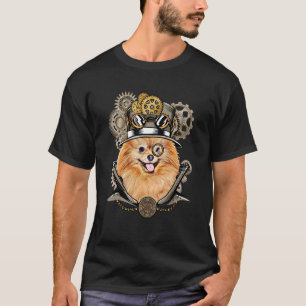 Camiseta Perro Pomeraniano de estilo victoriano medieval St