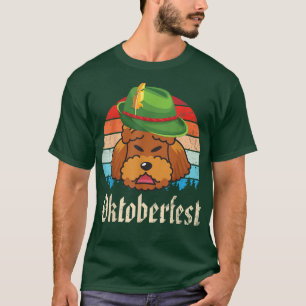 Camiseta Perro Pomerano Bavarian Lederhosen Costume Happy O