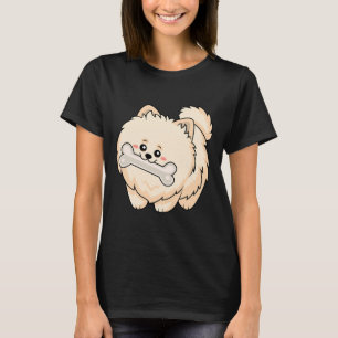 Camiseta Perro Pomerano Cubo Fluffy Puppy Lover