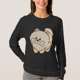 Camiseta Perro Pomerano Cubo Fluffy Puppy Lover