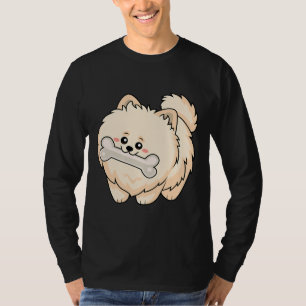 Camiseta Perro Pomerano Cubo Fluffy Puppy Lover