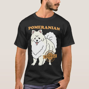 Camiseta Perro Pomerano De Los Pomeranianos Más Coolados