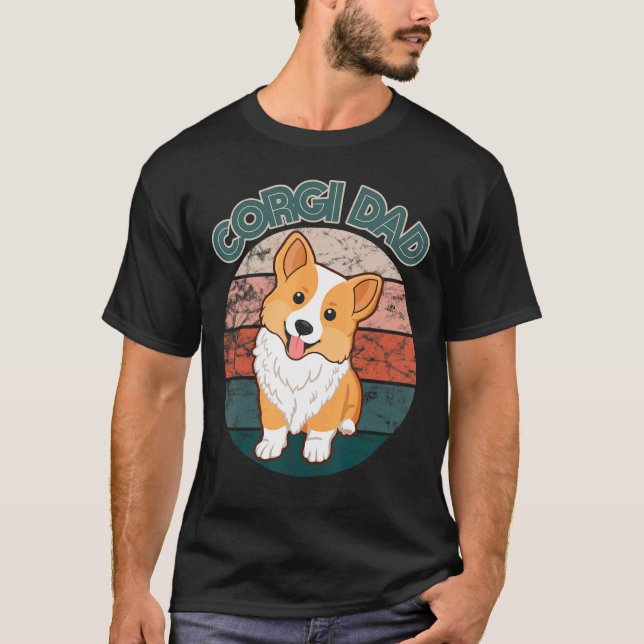 Camiseta Perro propietario de perro Corgi Corgi Pembroke (Anverso)