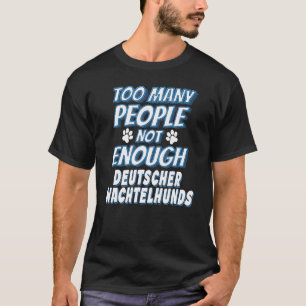 Camiseta Perro propietario de perros de raza Wachtelhund