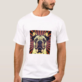 Camiseta perro Pug