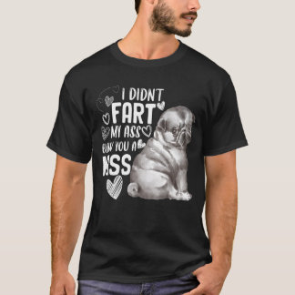 Camiseta Perro Pug Adorable Cachorro