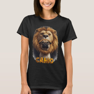 Camiseta Perro pug "Detenido por sobrecarga de ternura"
