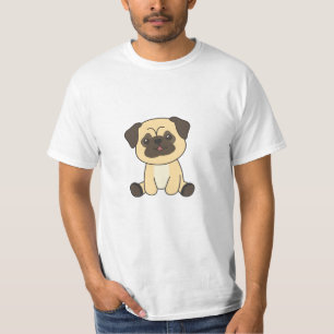 Camiseta Perro Pug Perro Cachorro