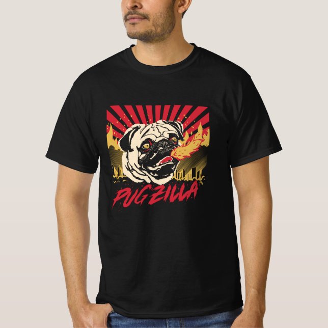 Camiseta Perro Pug Pug Pug Pug Dulce Pug Perro Pug (Anverso)