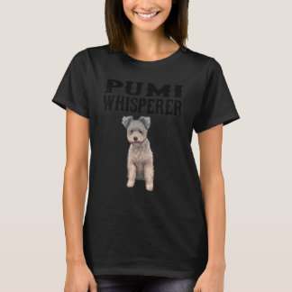 Camiseta Perro Pumi Wisperer
