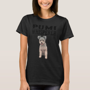 Camiseta Perro Pumi Wisperer