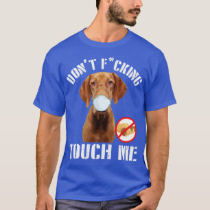 Camiseta Perro Puntero Con Máscara De Cara No Me Molesta 20