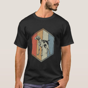 Camiseta Perro puntero de cortos de Alemania con dosis con