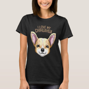 Camiseta Perro que amo mi Chihuahua