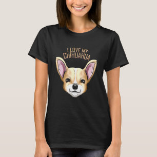 Camiseta Perro que amo mi Chihuahua