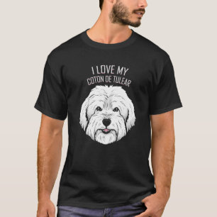 Camiseta Perro que amo mi Coton De Tulear