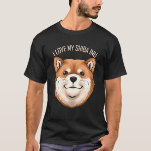 Camiseta Perro que amo mi Shiba Inu