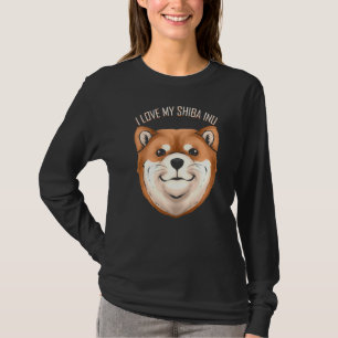 Camiseta Perro que amo mi Shiba Inu