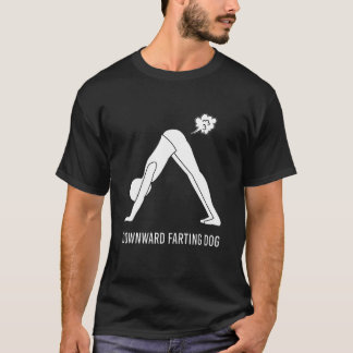 Camiseta Perro que se tira hacia abajo Yoga que se tira hac