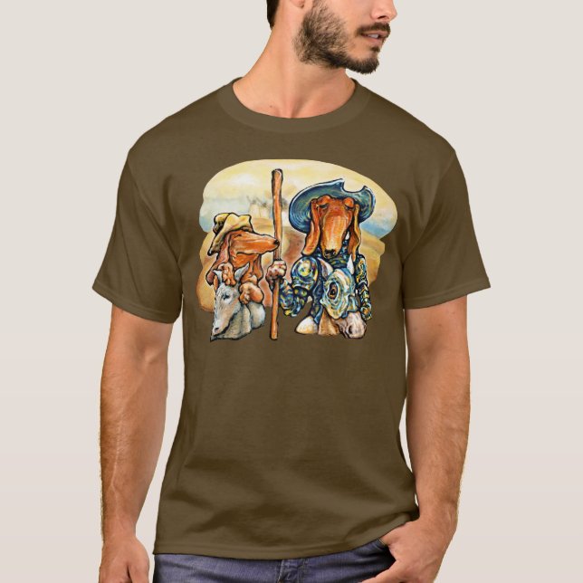 Camiseta Perro Quijote (Anverso)
