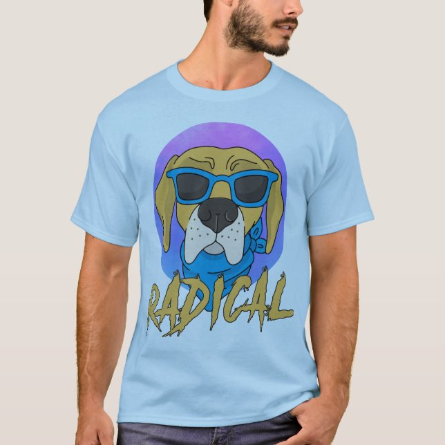 Camiseta Perro radical (Anverso)