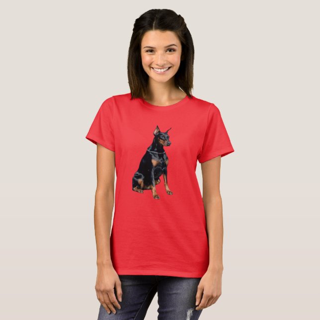 Camiseta Perro Raza Amor Mamá Papá (Anverso completo)