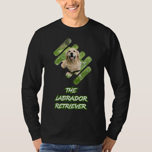 Camiseta Perro recuperador de Labrador (Anverso)