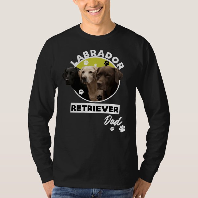 Camiseta Perro recuperador de Labrador 111 (Anverso)
