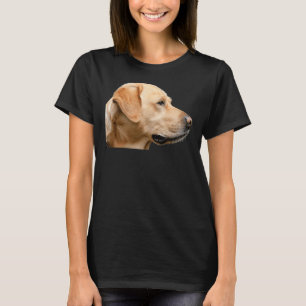 Camiseta Perro recuperador de labrador amarillo rojo