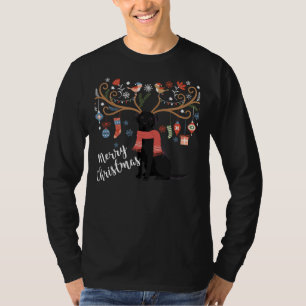 Camiseta Perro recuperador de labrador negro 38