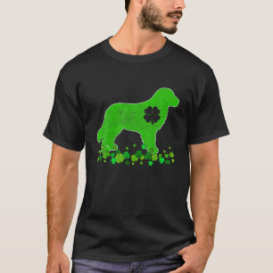 Camiseta Perro recuperador de oro St. Patrick's Day Cute Sh
