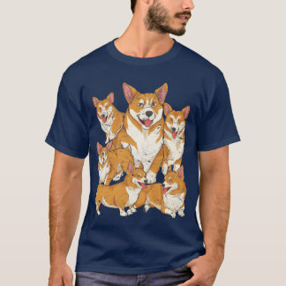 Camiseta Perro regalo amante perro amante Welsh Corgi niño