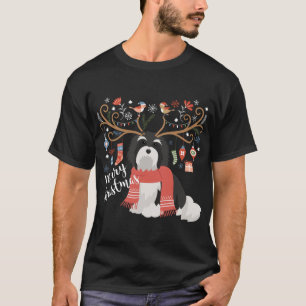 Camiseta Perro reno de Navidades de La Habana