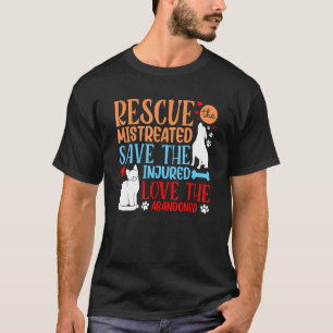 Camiseta Perro Rescatando Doggie Rescatado Dueño De Animale