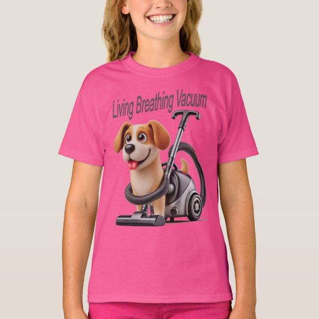 Camiseta Perro respiratorio vivo (Anverso)