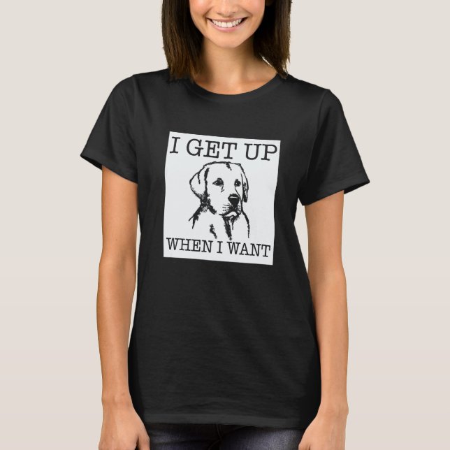 Camiseta Perro Retriever de Labrador 1 (Anverso)
